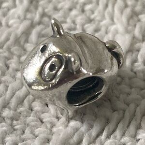 Pandora Retired “Spot” Puppy Dog Animal Charm 790258 Sterling Silver
